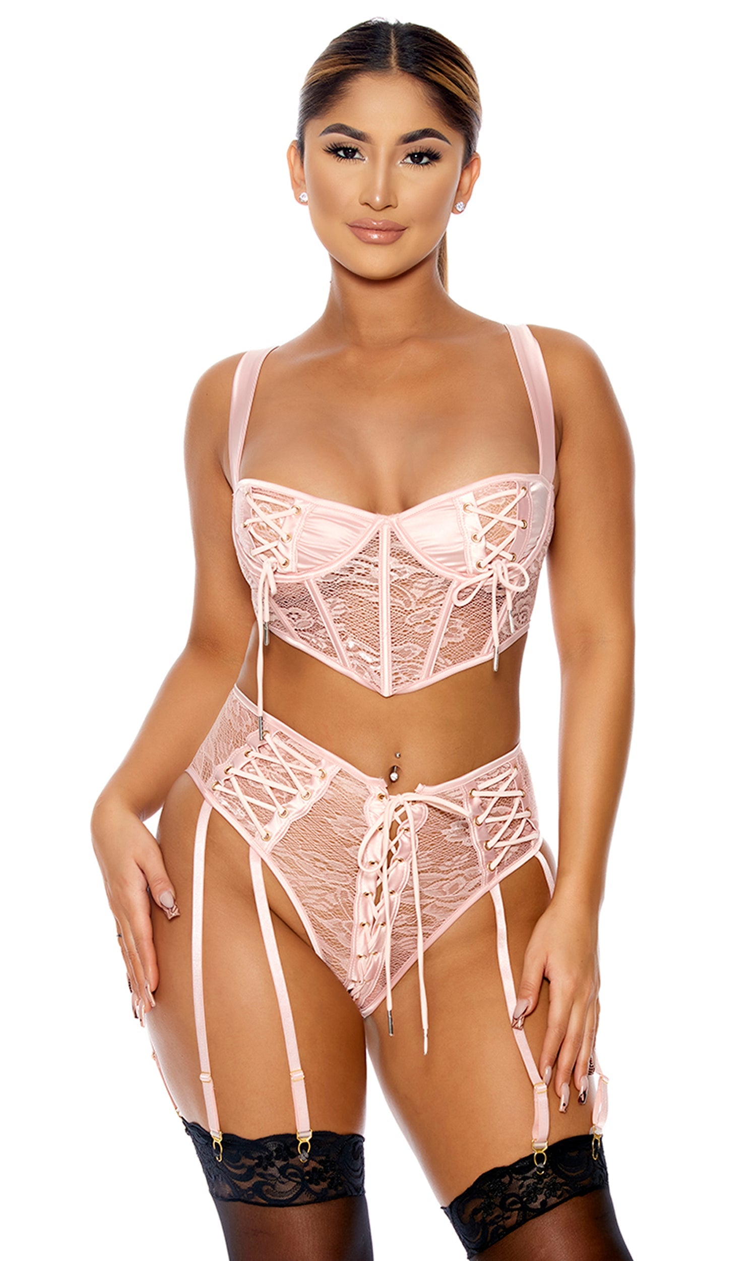 Cinch Me In Lingerie Set – Forplay Inc