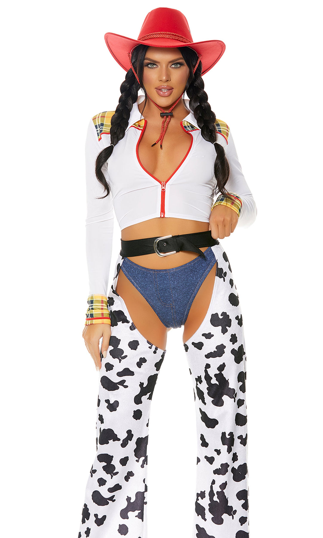 Keep It Light 3-Piece Women's Sexy Cowgirl Costume Keep It Light 3-Piece Women's Sexy Cowgirl Costume