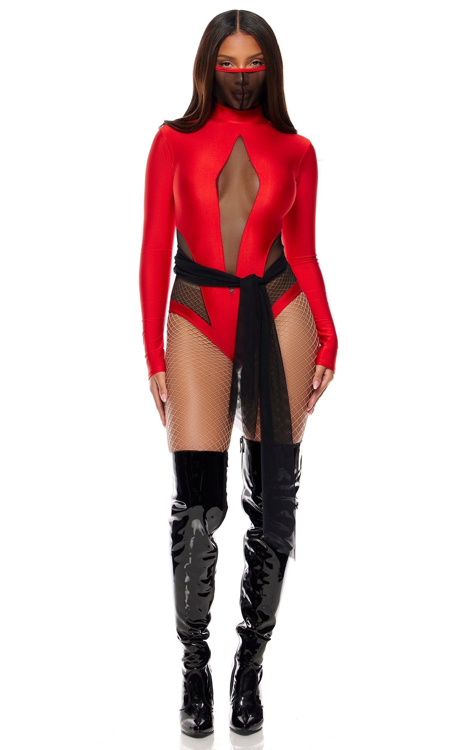 forplay Slay Something Sexy Ninja Costume Red | Underwear