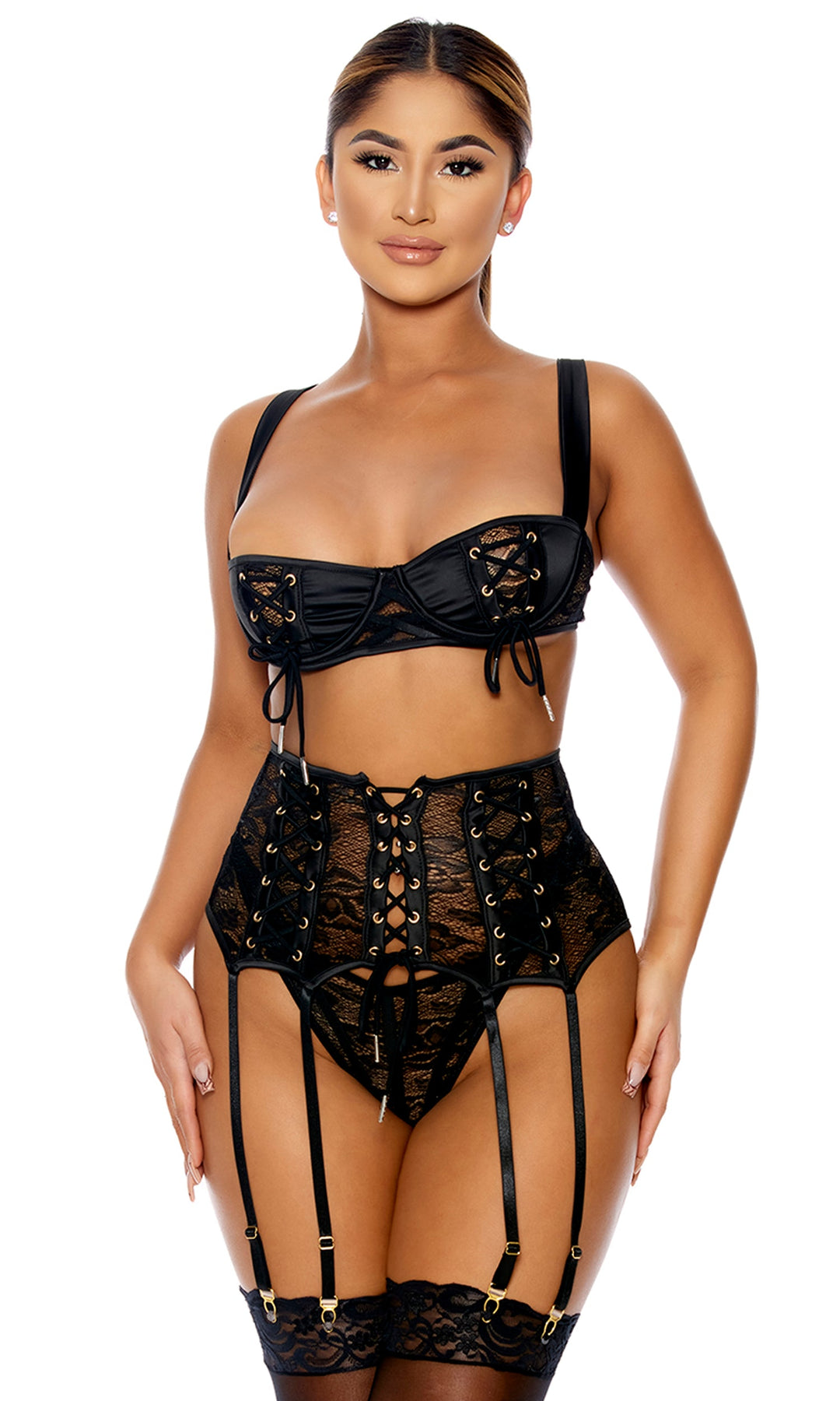 Cinch Me In Lingerie Set – Forplay Catalog