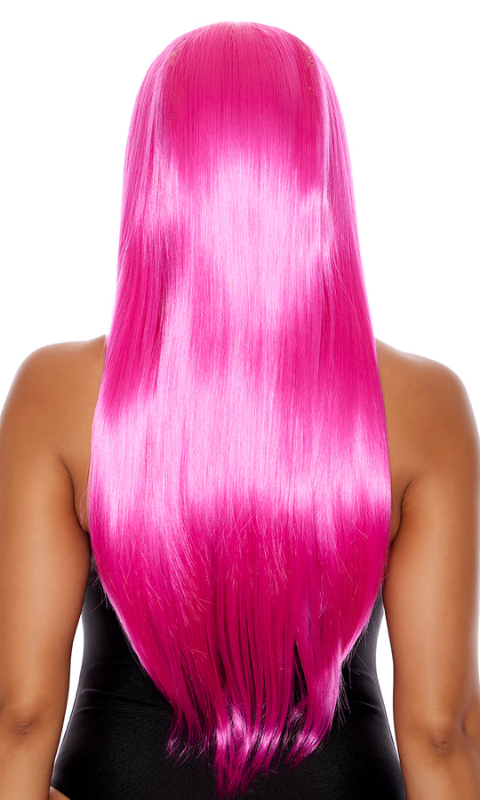 Super Model Wig Hot Pink